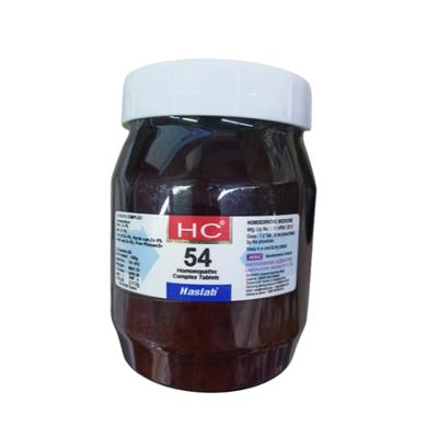 Haslab HC 54 (Homeopathic Complex) Tablet 450 g - Homeopathic Complex Tablet