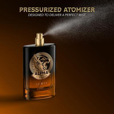 Beardo Alpha Amber Elixir EDP Woody, Oriental & Ambery Perfume For Men Long Lasting Smell 100 ml - Men Perfumes (Edt/Edp)