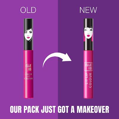 Elle 18 Liquid Lip Color, Lilac Galaxy 5.6 ml - Liquid Lipsticks