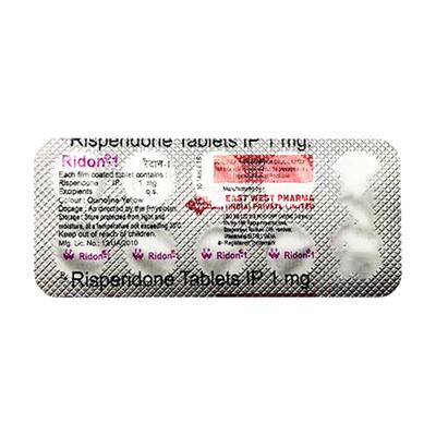 RIDON 1MG TABLET 10'S - Schizophrenia-Aps