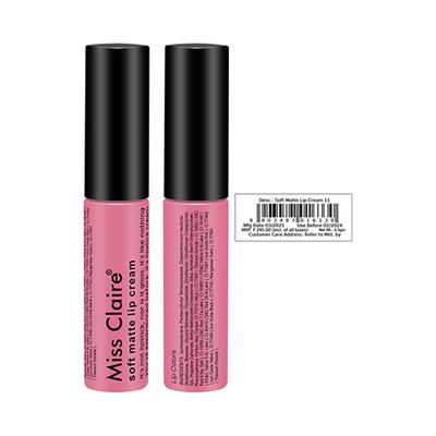 Miss Claire Soft Matte Lip Cream 11 6.5 Gm - Lipsticks