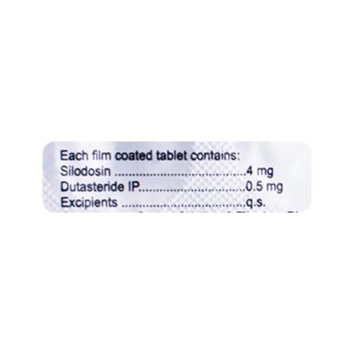 SILOTRIF D4 Tablet 10's - Bladder And Prostate Disorders-Dru