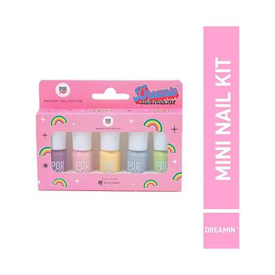 MyGlamm POPxo Makeup Collection -Mini Nail Kit-Dreamin 15 ml - Nail Polish