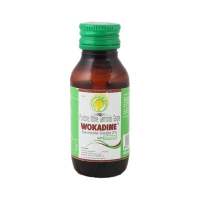 Wokadine Menthol Flavour Gargle 50ml - Oral Care - P-Mou
