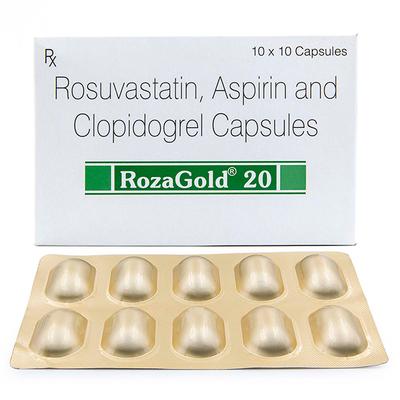 Rozagold 20mg Capsule 10'S - High Cholesterol-Dys