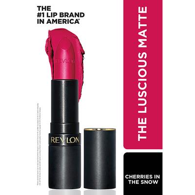 Revlon Super Lustrous - The Luscious Matte Lipstick - Cherries in the Snow 4.2 gm - Lipsticks