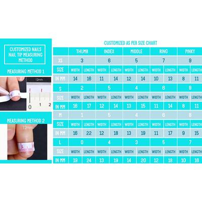 Nails On Board Handmade Press On Gel Nails- Pastle Aqua Blue Small 50 gm - Nail Care