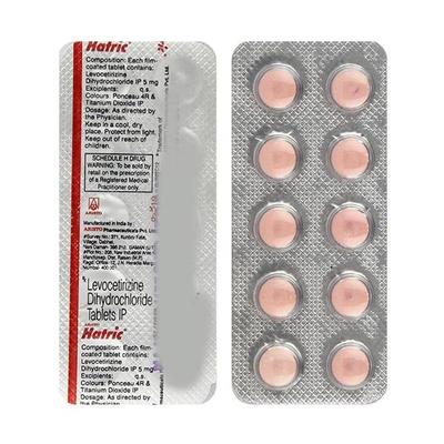 Hatric 5mg Tablet 10'S - Allergies-Ant