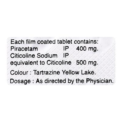 Neuciti Plus Tablet 10'S - Nootropics And Neurotrophics