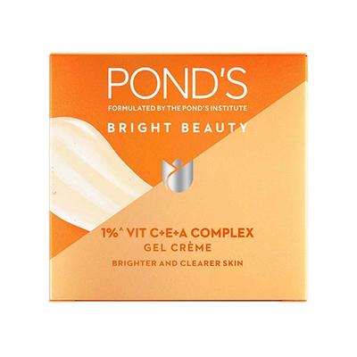 Pond's Bright Beauty 1% Vit C + E + A Gel Creme 50 g - Face Moisturizers