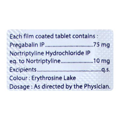 PREGAZIDE NT Tablet 10's - Neuropathic Pain-Dru