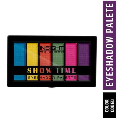 Insight Cosmetics Show Time Eyeshadow Palette - Color Coded 15 gm - Eye Shadow Palettes