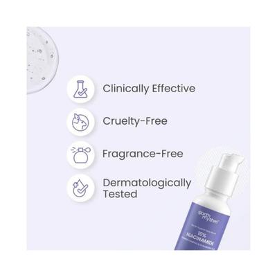Earth Rhythm 10 Percent Niacinamide Plus Phyto Ceramides Plus Hyaluronic Acid Serum 30 gm - Face Serum