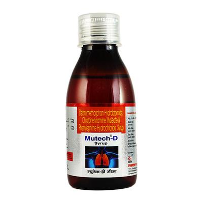 MUTECH D Syrup 100ml - Cough And Cold-Cou