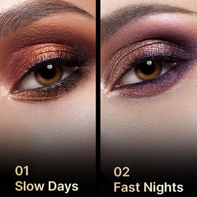 Swiss Beauty Select 12 Shades Eyeshadow Palette, Mattes + Shimmers + Metallics Slow Days 10 gm - Eye Shadow Palettes