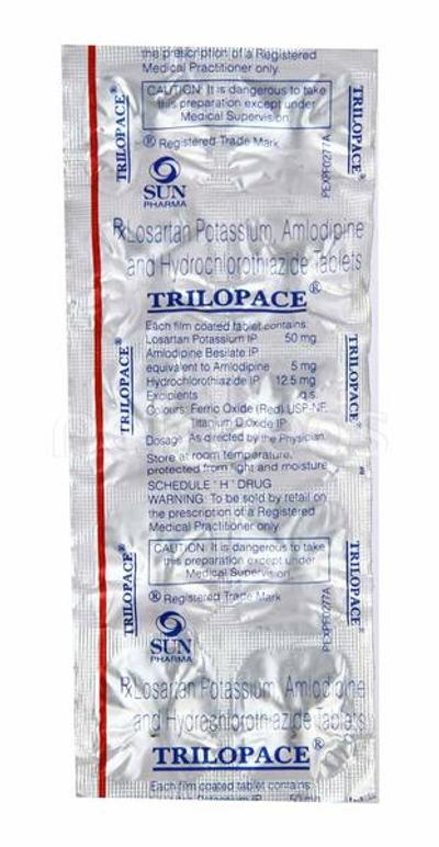 Trilopace Tablet 10'S - Hypertension-Cal