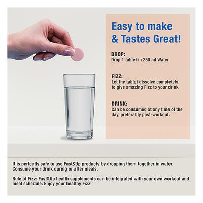 Fast&Up Reload Hydration and Energy Effervescent Tablet - Forest Fruits Flavour 20's - Energy Drinks