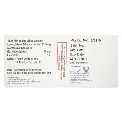 LISANI M Tablet 10's - Allergies-Ant