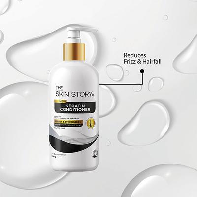 The Skin Story New Keratin Repair & Strengthen Conditioner 250 gm - Conditioners