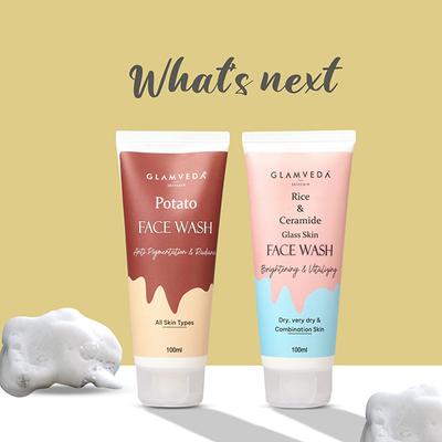 Glamveda Chia Seeds & Squalene Nourishing Face WashFor Nourishing & Delay'S Signs Of Aging 100 ml - Face Wash & Cleansers