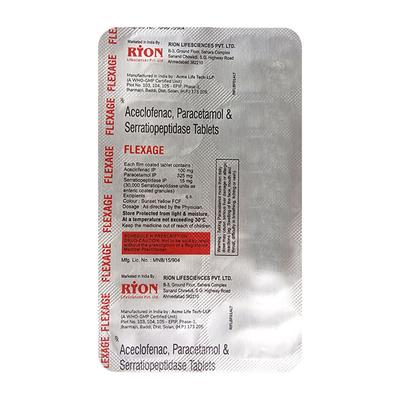 FLEXAGE Tablet 10's - Pain relief-Nsa
