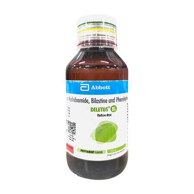 DELETUS BL PEPPERMINT FLAVOUR Syrup 100ml - Cough And Cold-Cou