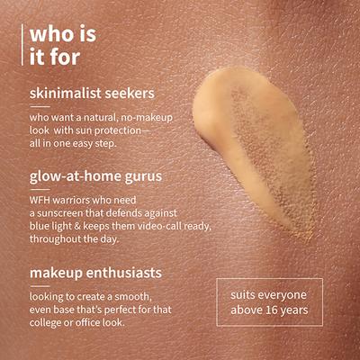 Plum Rice Water & 3% Niacinamide Sheer-Tinted SPF 50 PA++++ Sunscreen Universal Tint Non-Oily 50 g - Body Sunscreen
