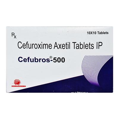 CEFUBROS 500 Tablet 10's - Bacterial Infections-Cep