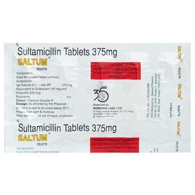 SALTUM Tablet 10's - Bacterial Infections-Pen
