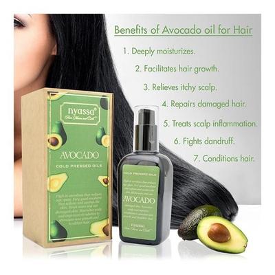 Nyassa Avocado Cold Pressed Oil 100 ml - Massage Oils