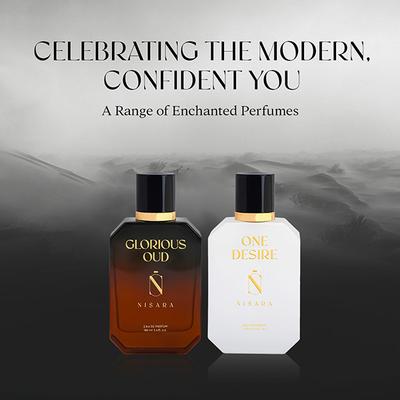 Nisara Glorious Oud Perfume Long Lasting Fragrance Woody Amber Unisex Eau de Parfum 100 ml - Perfumes (Edt/Edp)