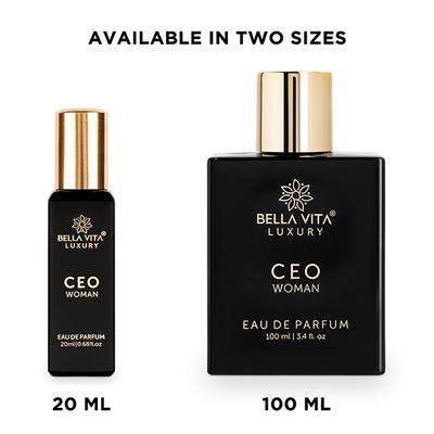 Bella Vita Organic Luxury Perfumes Gift Set for Women -( 4x20 ml) 80 ml - Women Perfumes (Edt/Edp)