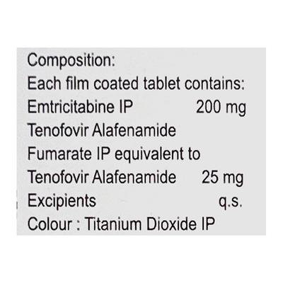 EMTAF Tablet 30's - Viral infections-Ant
