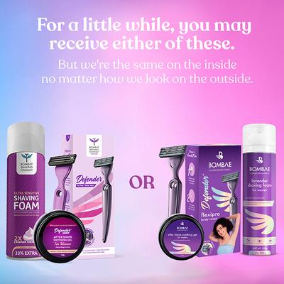 Bombae DFH Shaving Regimen Kit 500 gm - Shaving & Hair Removal