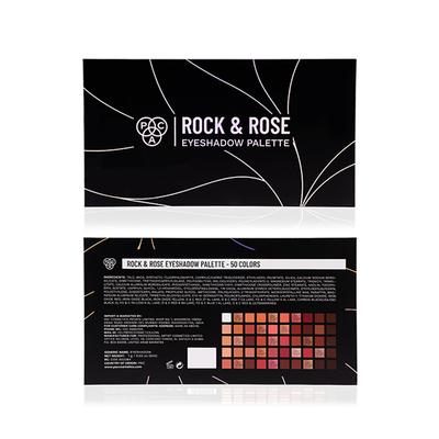 Pac Rock & Rose Eyeshadow Palette - 50 Colors 50 gm - Eye Shadow Palettes