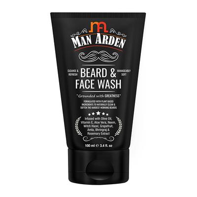 Man Arden Beard & Face Wash 100 ml - Face Wash & Cleansers