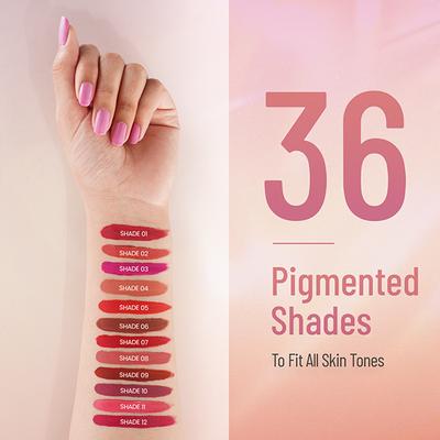 Swiss Beauty Soft Matte Lip Cream Weightless Lipstick, Shade- Brown Rust 6 ml - Lipsticks