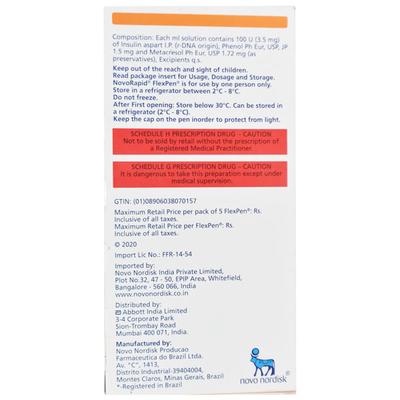 Novorapid Flexpen 1X3ml - Diabetes-Ins