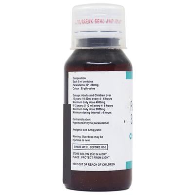 Chilmol 250mg Suspension 60ml - Fever-Non