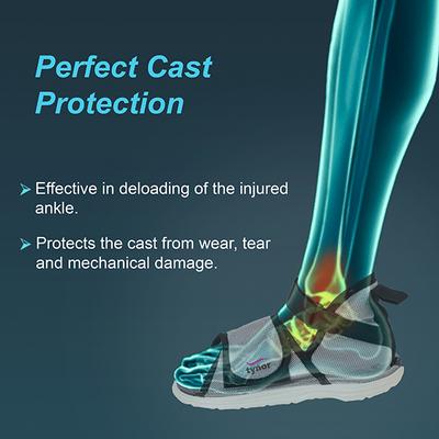 Tynor Cast Shoe (XL) (C 08) - Knee/Ankle/Leg/Foot Supports