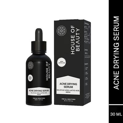 House of Beauty Acne Drying Serum For Pimpled, Oily & Open Pores Skin with Salicylic Acid 30ml - Face Serum