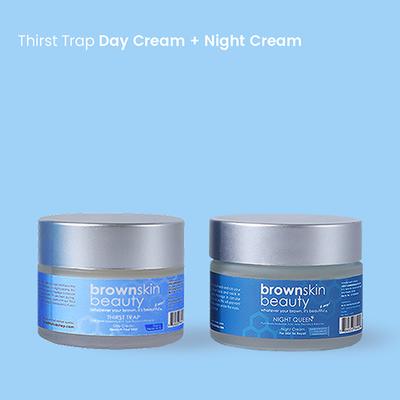 BrownSkin Beauty Thirst Trap Day Cream Night Cream Combo 2's - Facial Kits