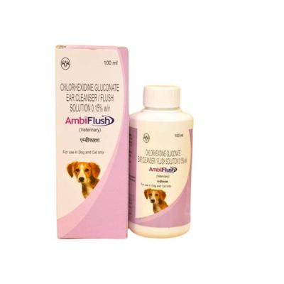 Intas Ambiflush Ear Cleanser 100 ml - Pet Grooming