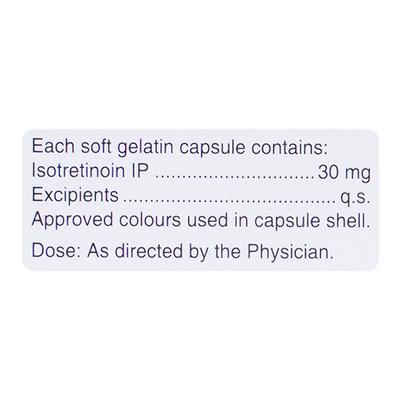 Tretiva 30mg Capsule 10'S - Acne-Acn