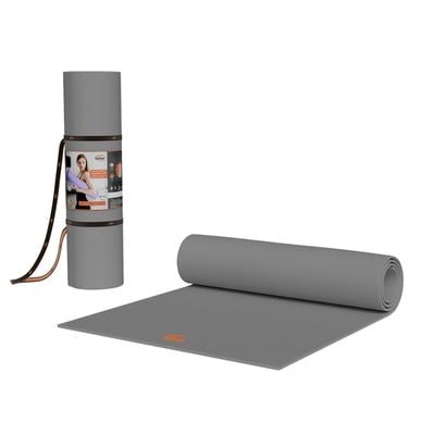 Tynor Yoga Mat Eva - Grey (4 mm) 1's - Gym Accessories