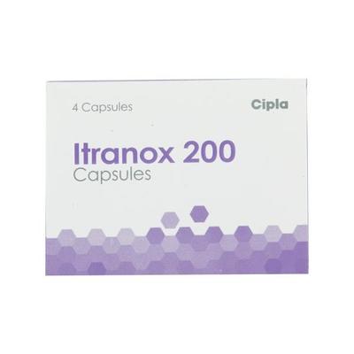Itranox 200mg Capsule 4'S - Fungal Infections-Anf