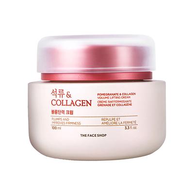 The Face Shop Pomegranate And Collagen Volume Lifting Cream 100 Ml - Face Creams
