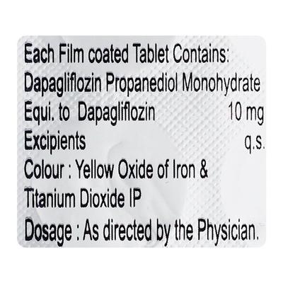4 DAPA 10 Tablet 10's - Diabetes-Ant
