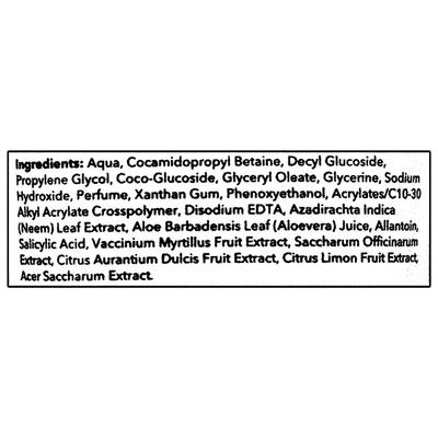 Glimmer Natural Face Wash Neem 100 gm - Face Wash & Cleansers