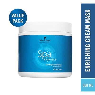 Schwarzkopf Professional Spa Essence Enriching Treatment Hair Mask 500 ml - Hair Masks & Packs